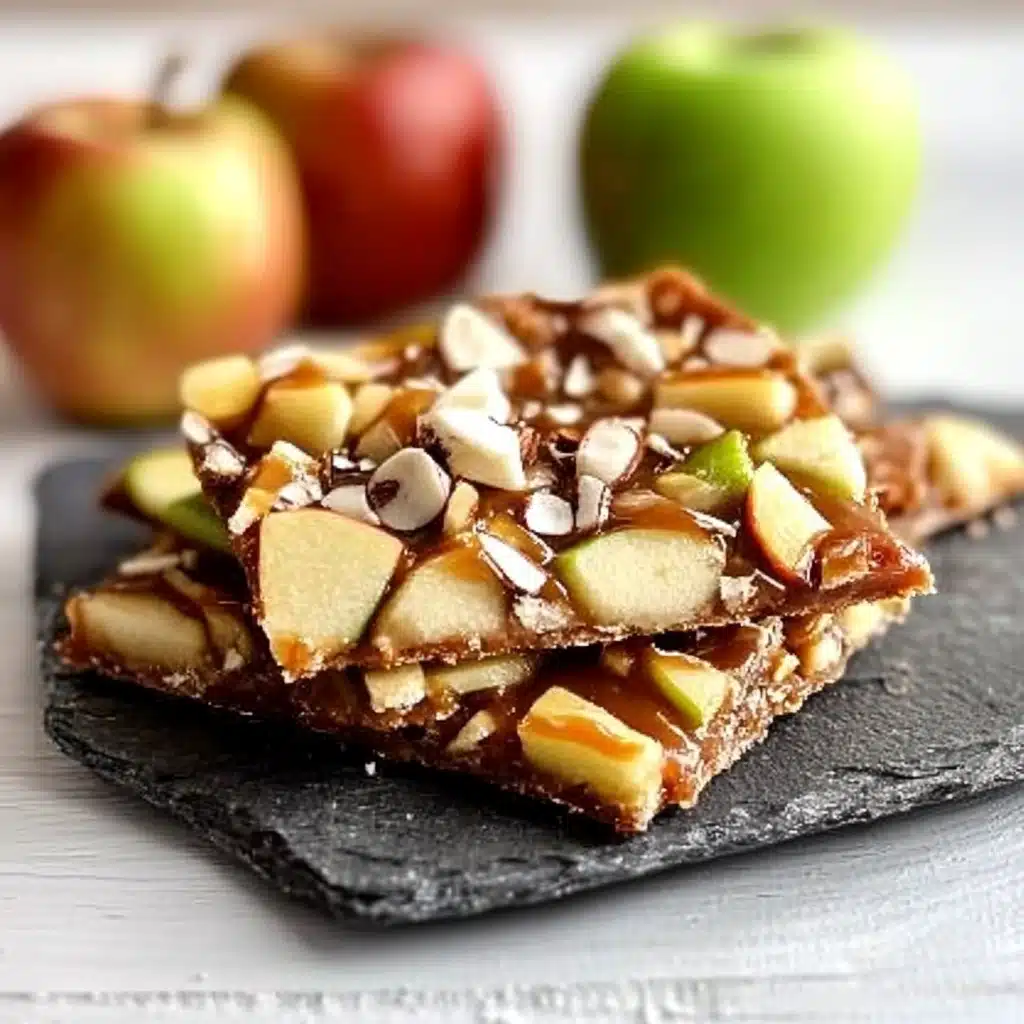 Caramel Apple Bark