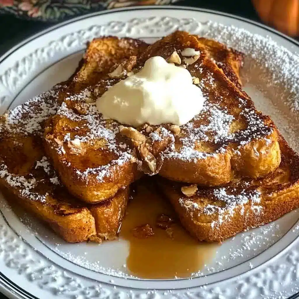 Fall Pumpkin French Toast