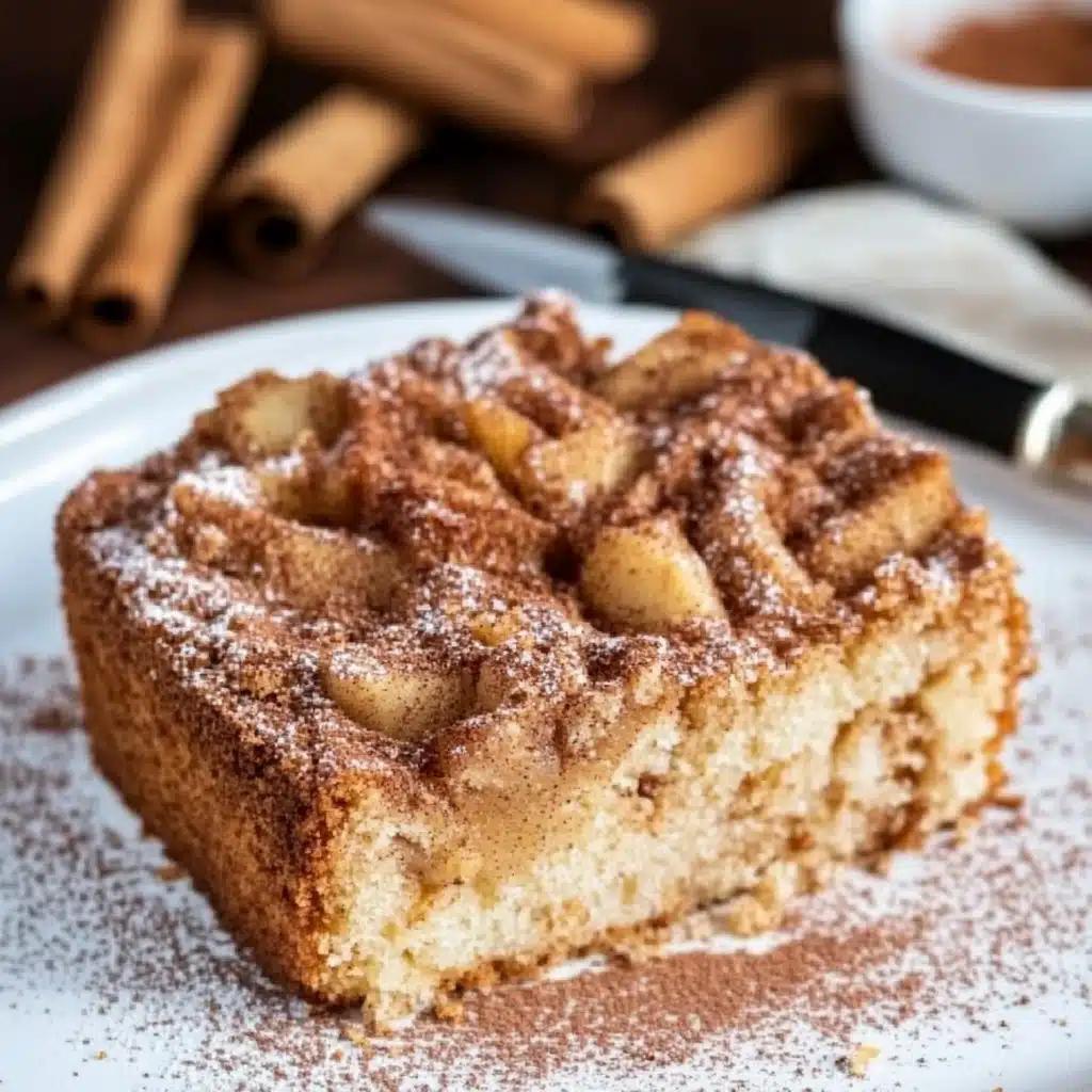 Gluten-Free Cinnamon Sugar Apple Cake