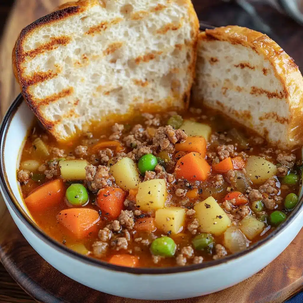 Ground Beef Vegetable Soup