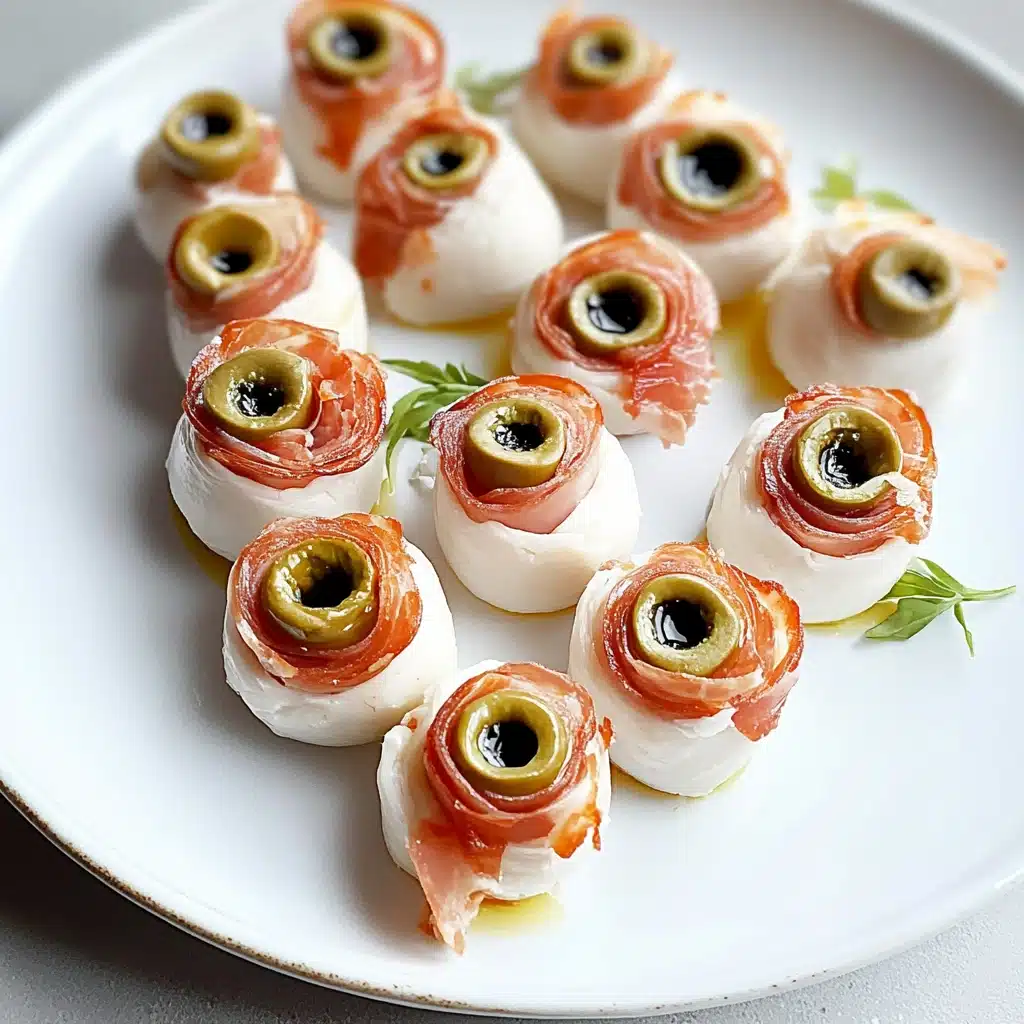Antipasto Eyeballs Appetizer