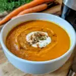 Healthy Roasted Carrot Soup
