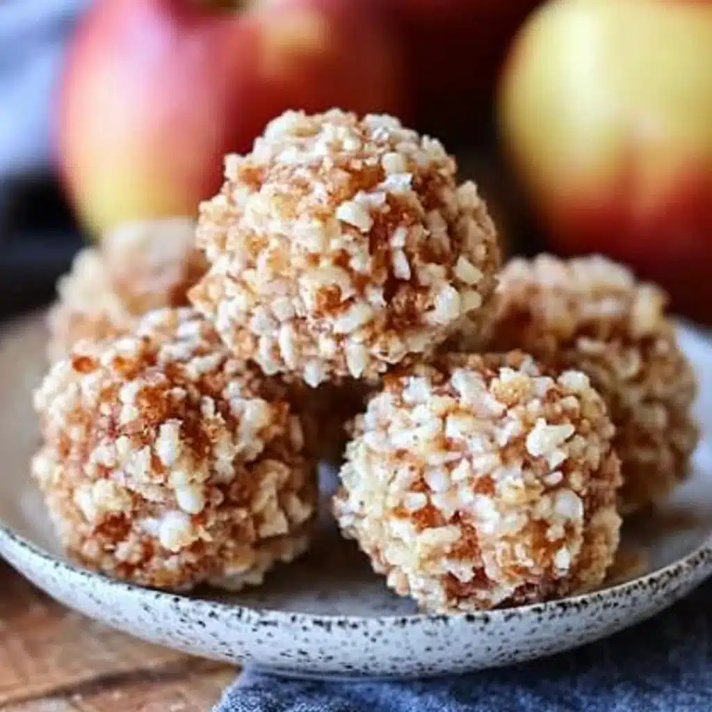 High Protein Apple Bites