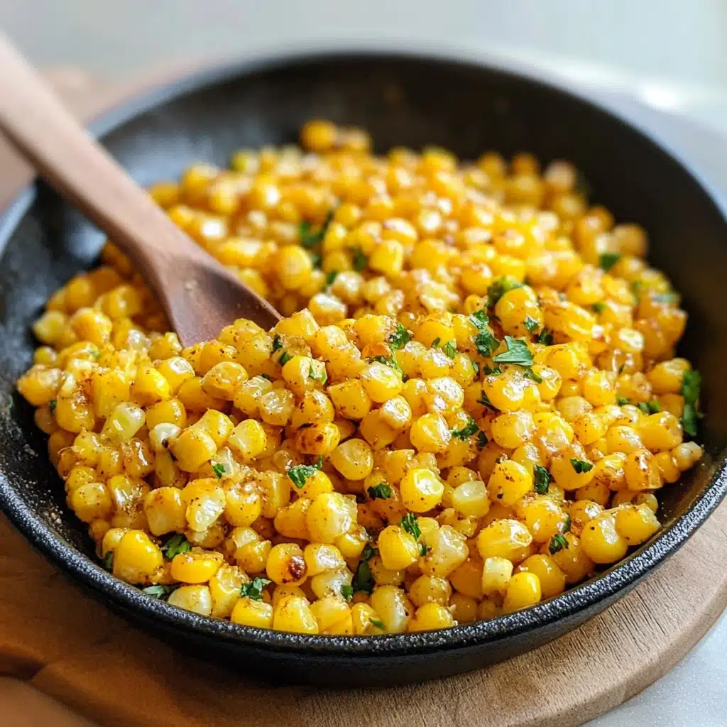 Skillet Corn with Honey Butter