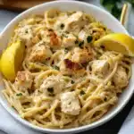 Lemon Chicken Pasta Bake