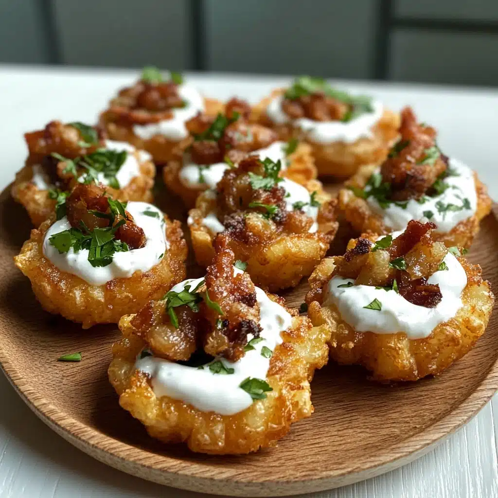 Loaded Tater Tot Appetizers