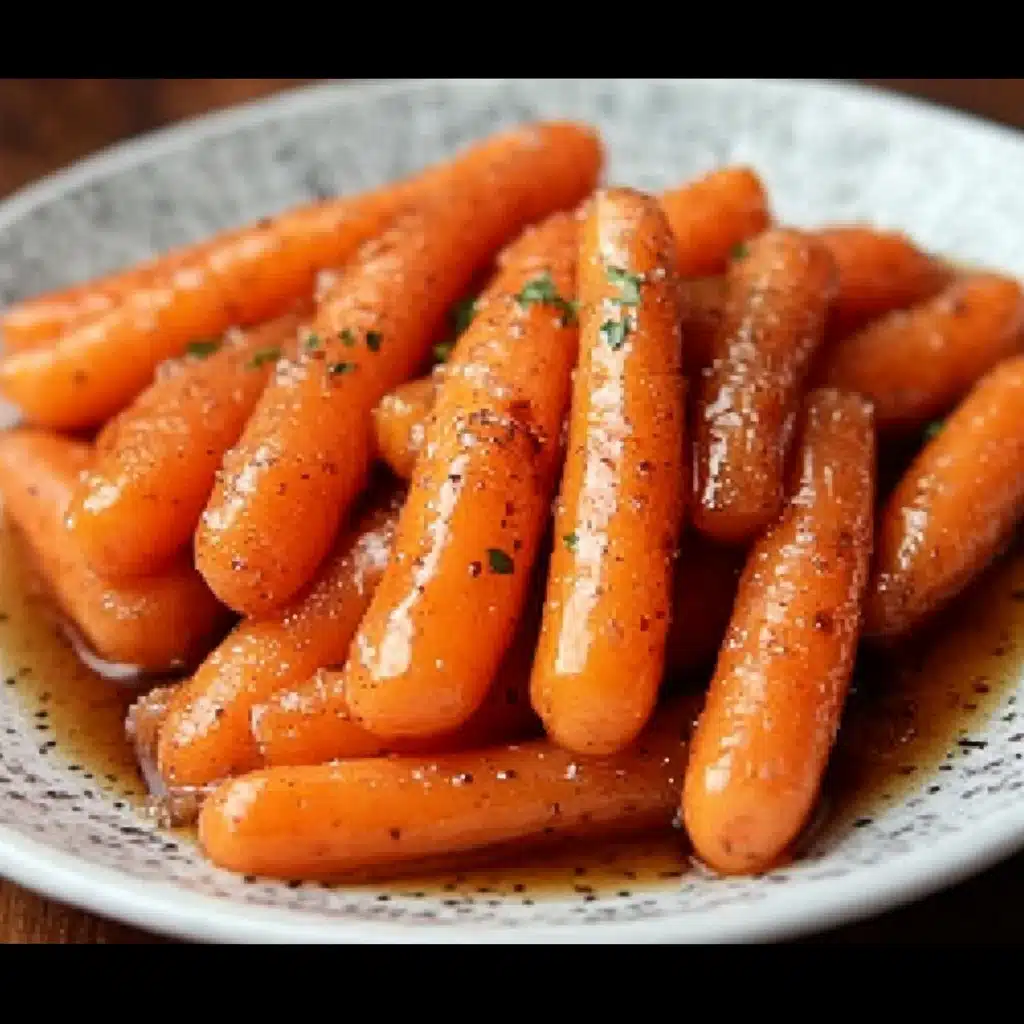 Maple & Brown Sugar Glazed Carrots