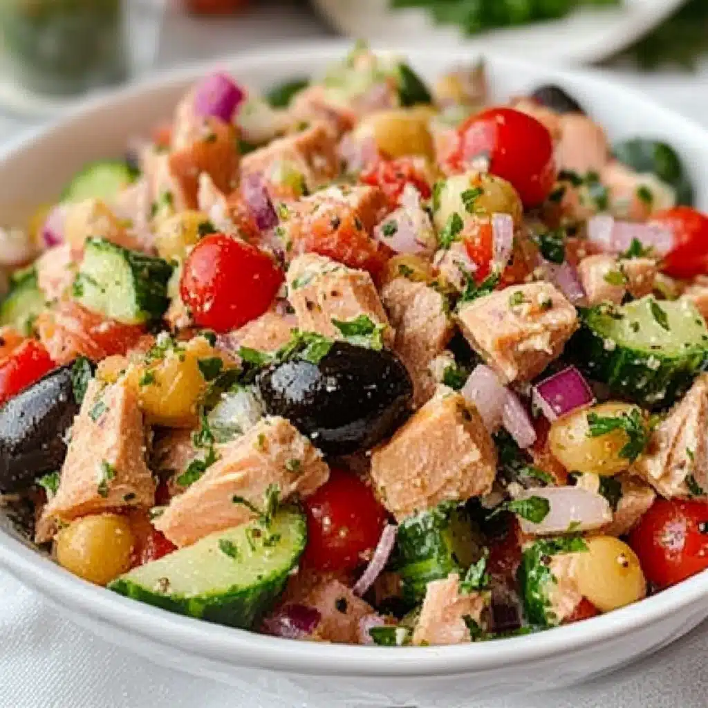 Mediterranean Tuna Salad