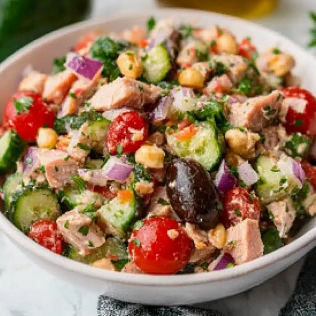 Mediterranean Tuna Salad
