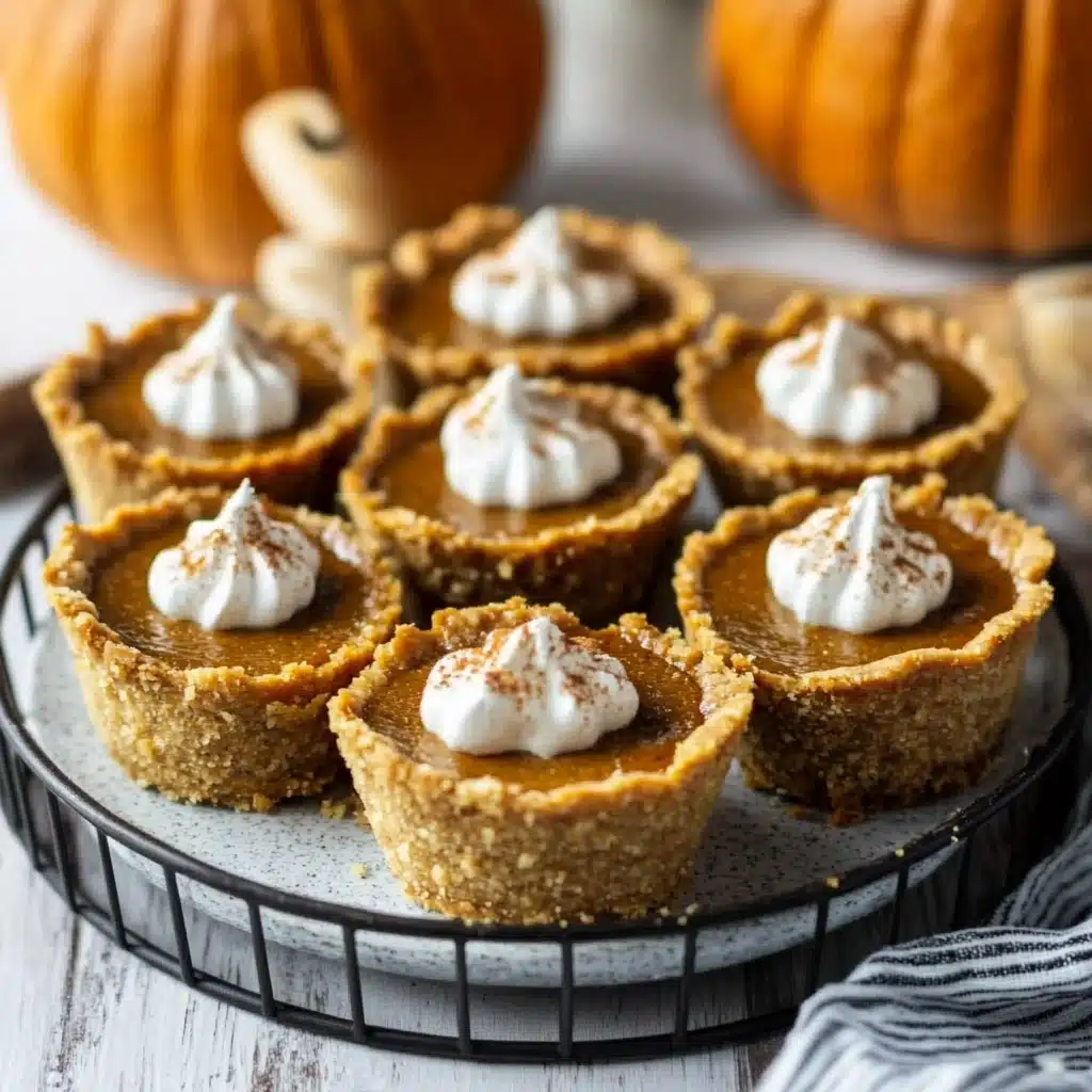 Mini Keto Pumpkin Pie