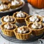 Mini Keto Pumpkin Pie