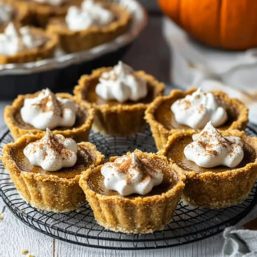 Mini Keto Pumpkin Pie