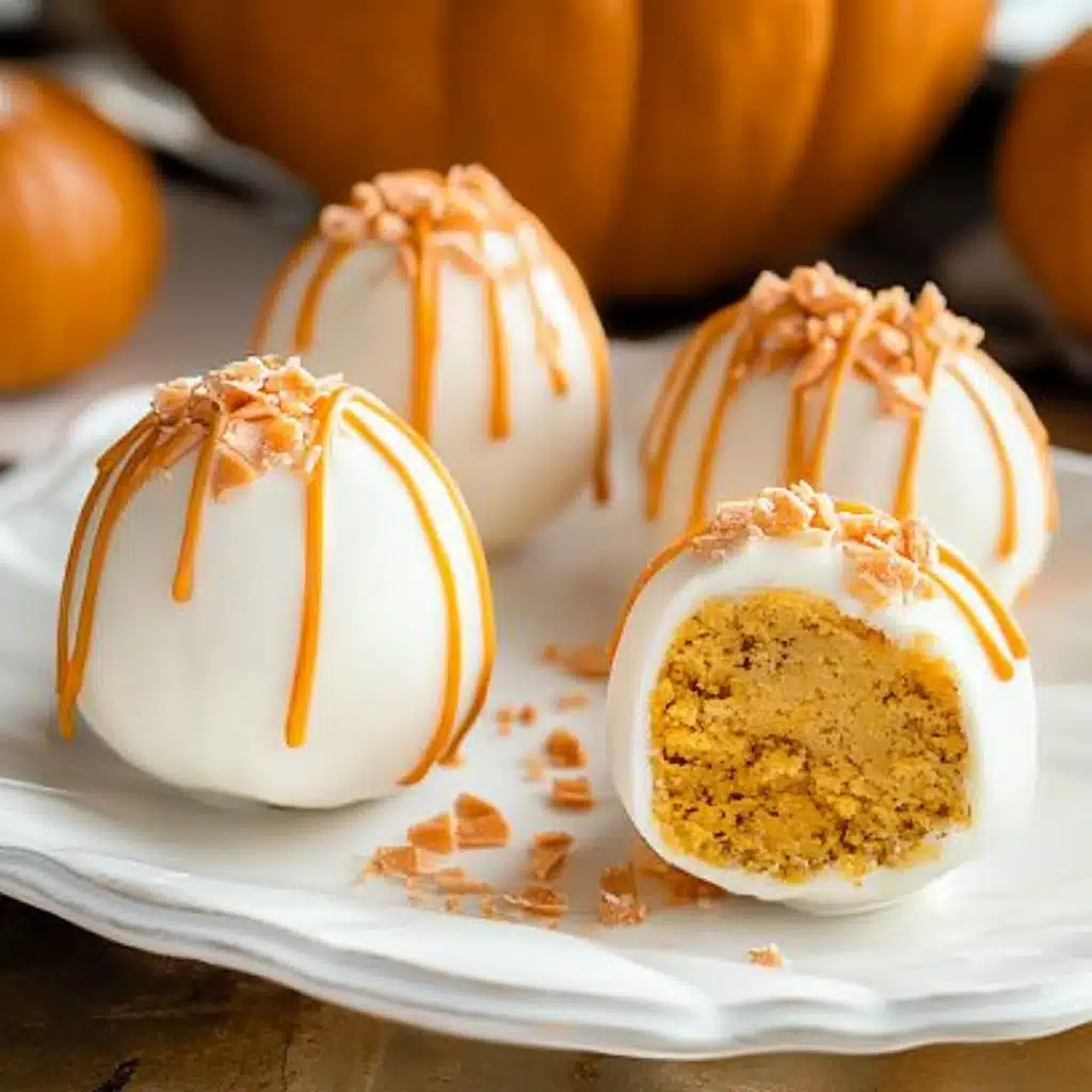 No Bake Pumpkin Cheesecake Balls