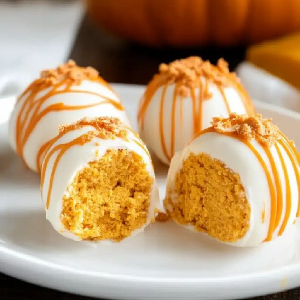 No Bake Pumpkin Cheesecake Balls