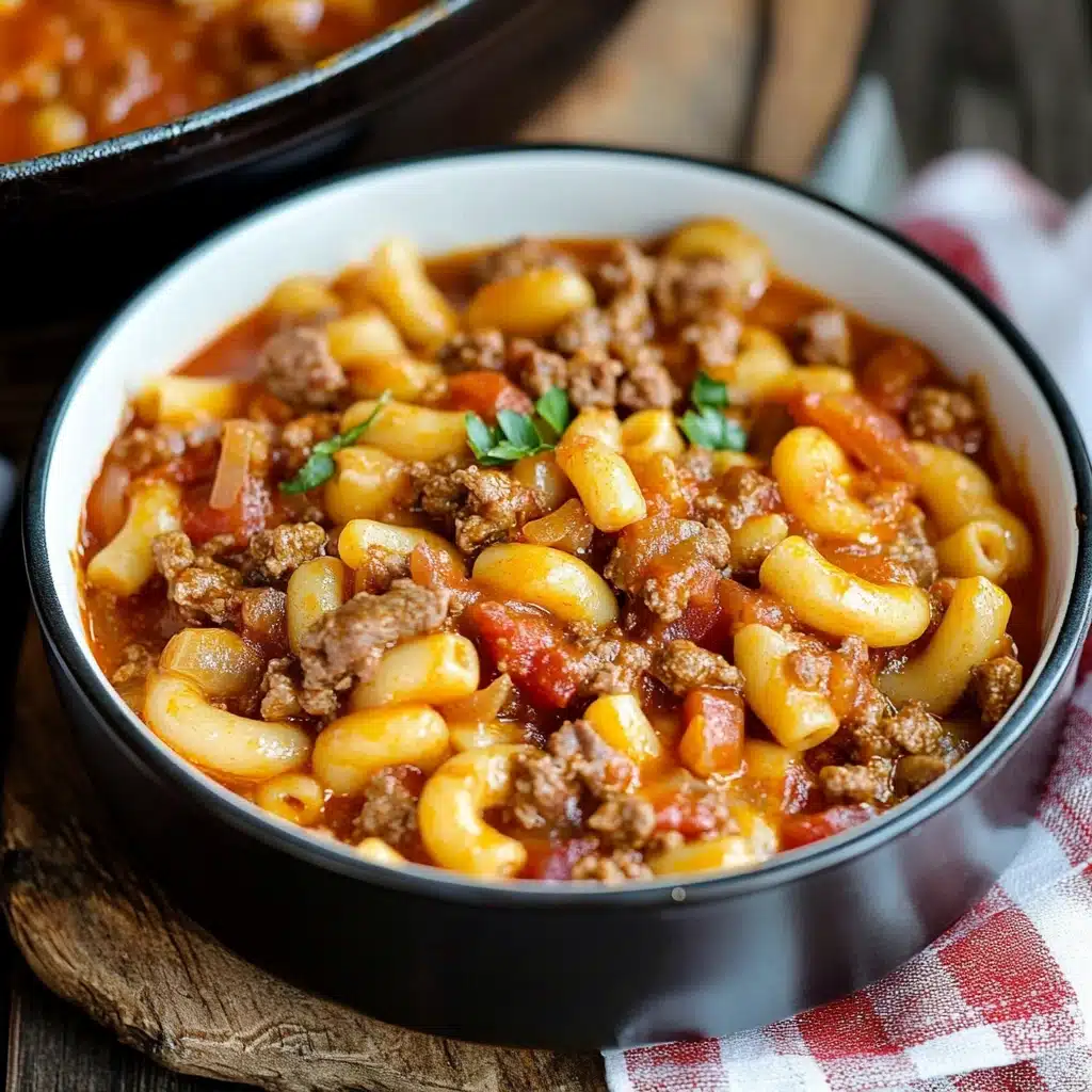 Old Fashioned Goulash Recipe
