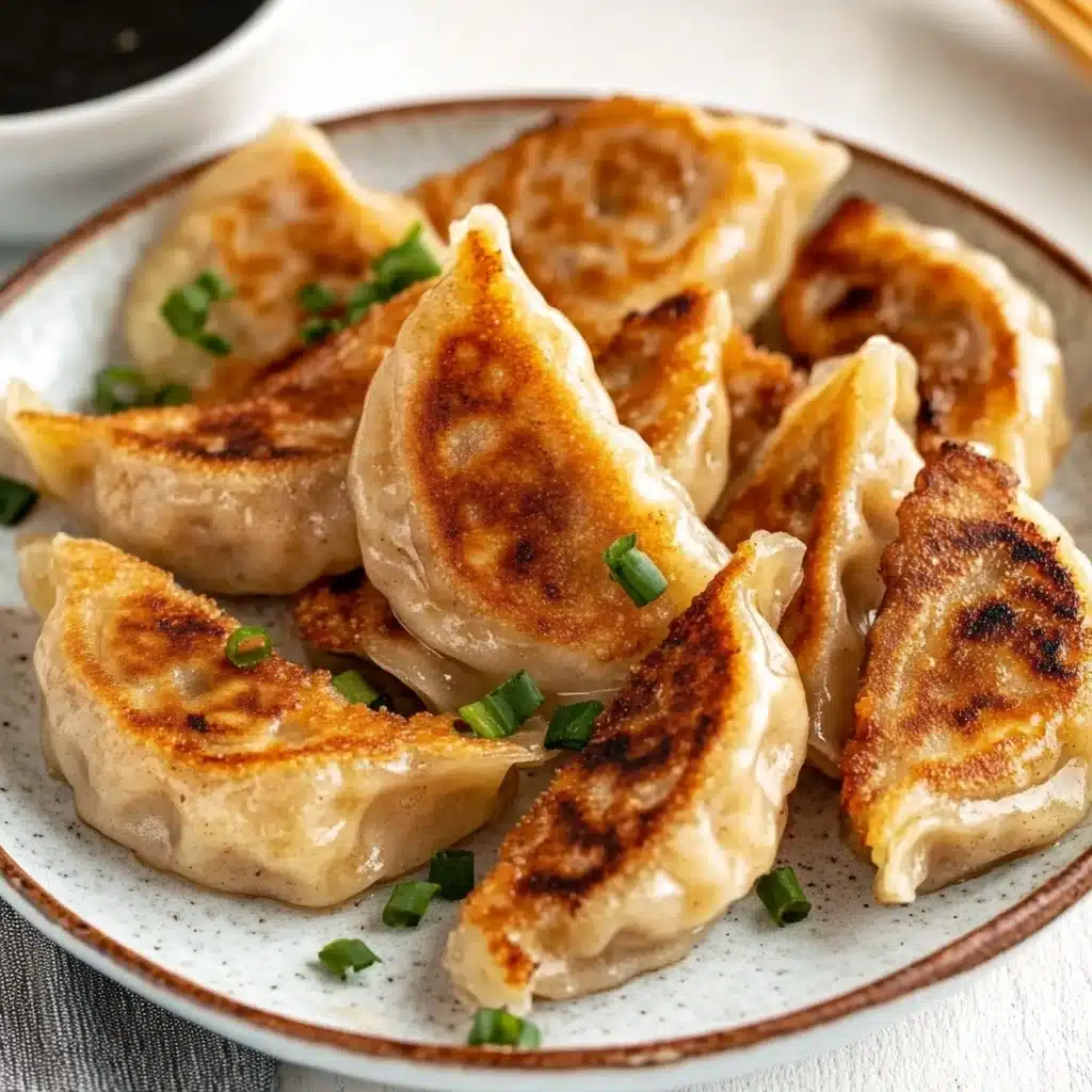 Pan-Fried Chicken Dumplings