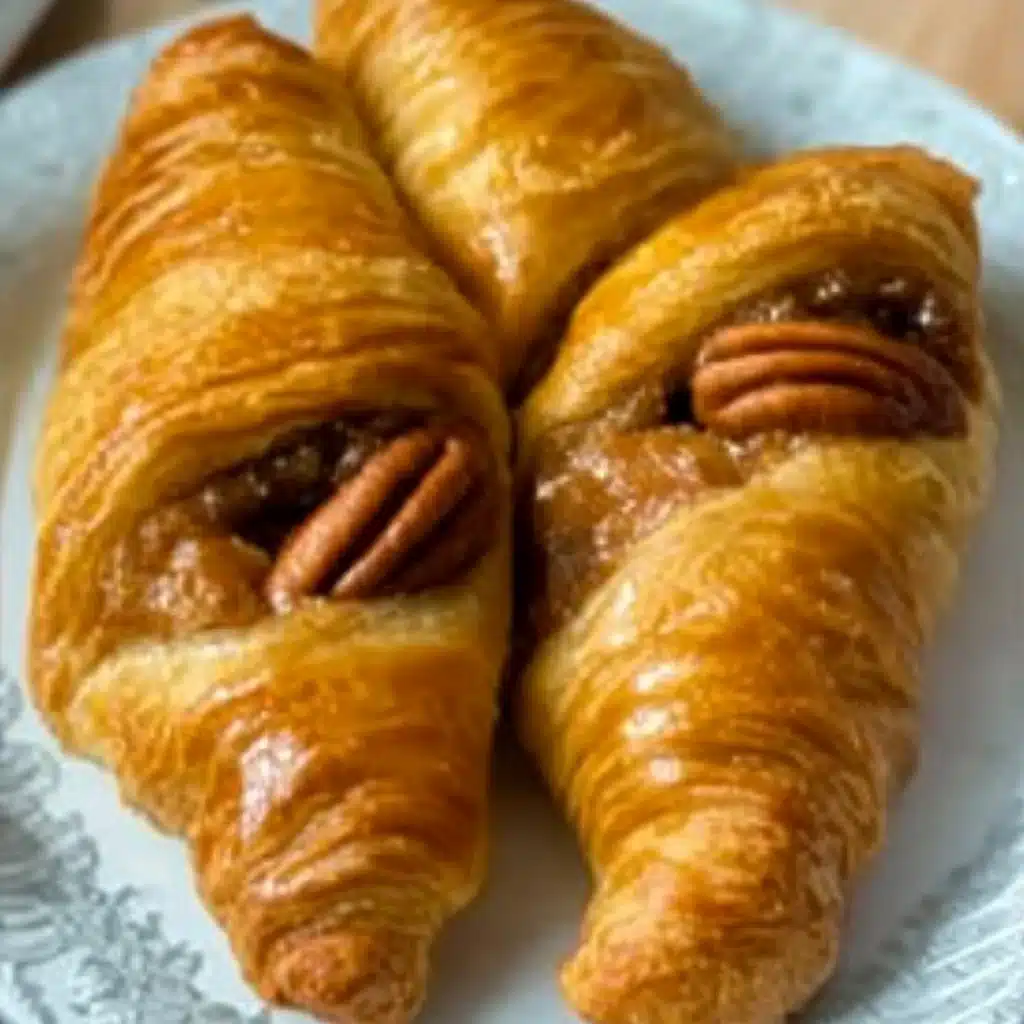 Pecan Pie Crescent Rolls