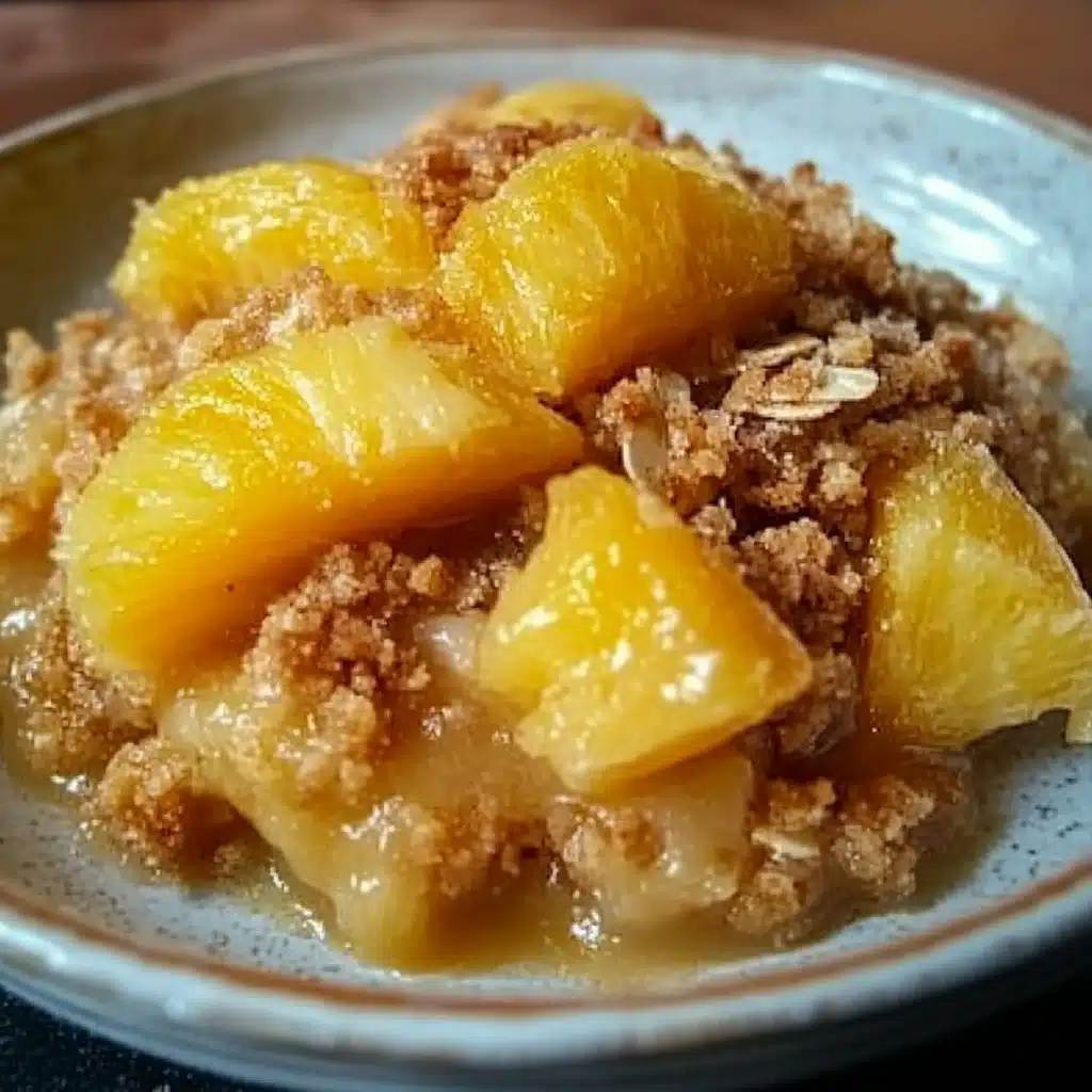 Pineapple Crisp