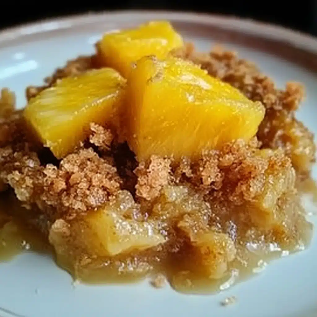 Pineapple Crisp