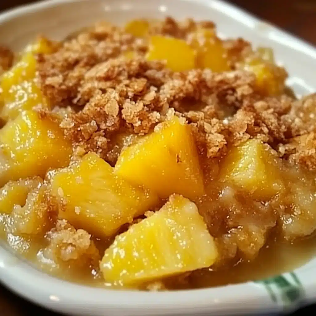 Pineapple Crisp