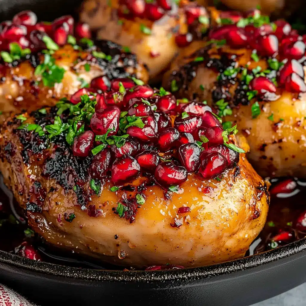 Pomegranate Molasses Grilled Chicken