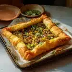 Puff Pastry Samosa Chaat