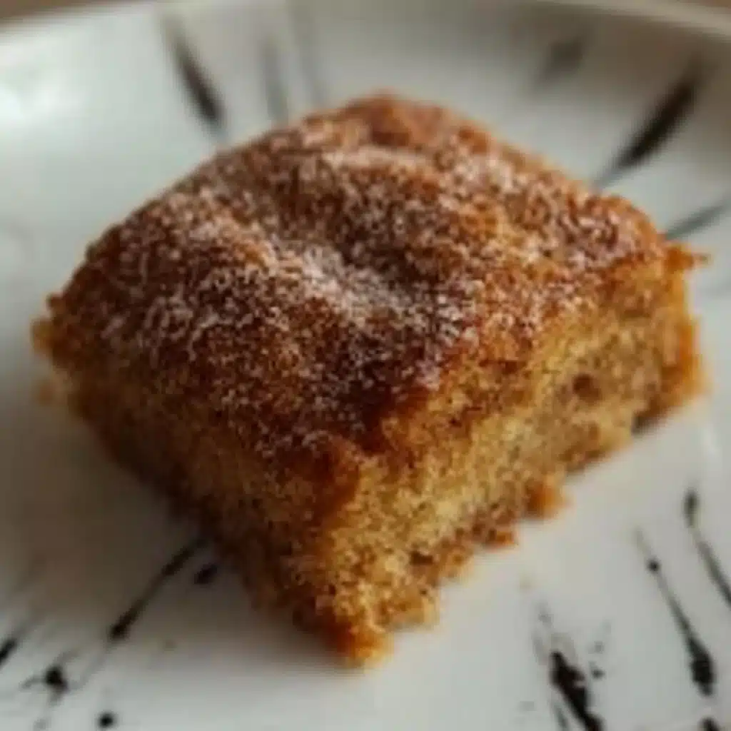 Pumpkin Snickerdoodle Snack Cake