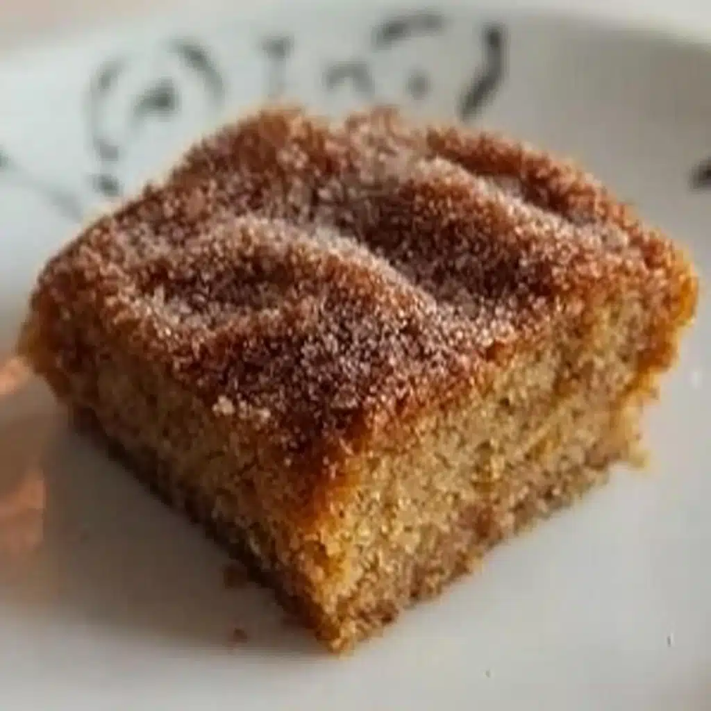 Pumpkin Snickerdoodle Snack Cake