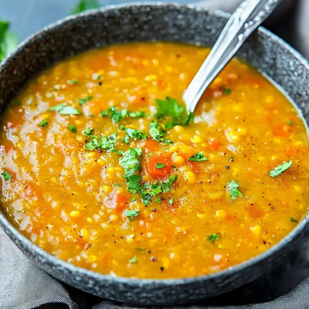 RED LENTIL SOUP