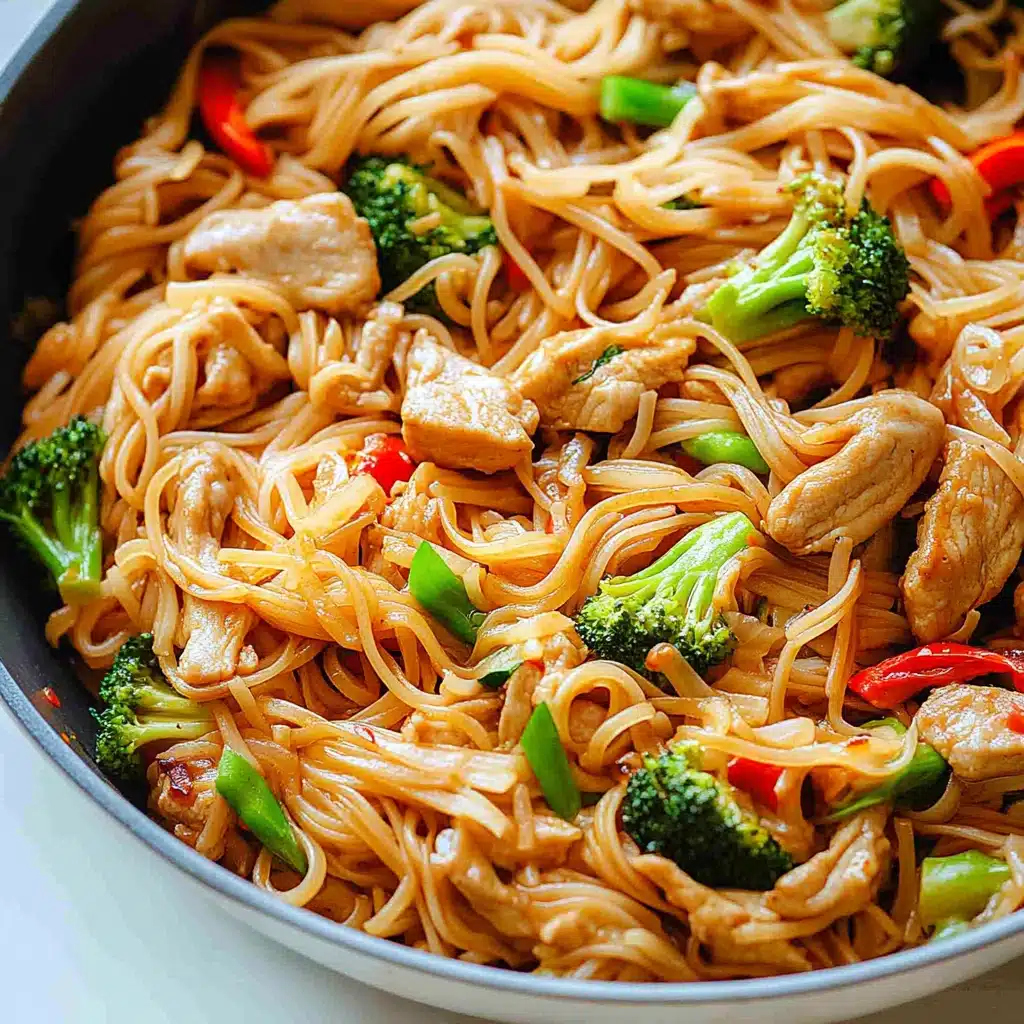 Rice Noodle Stir-Fry