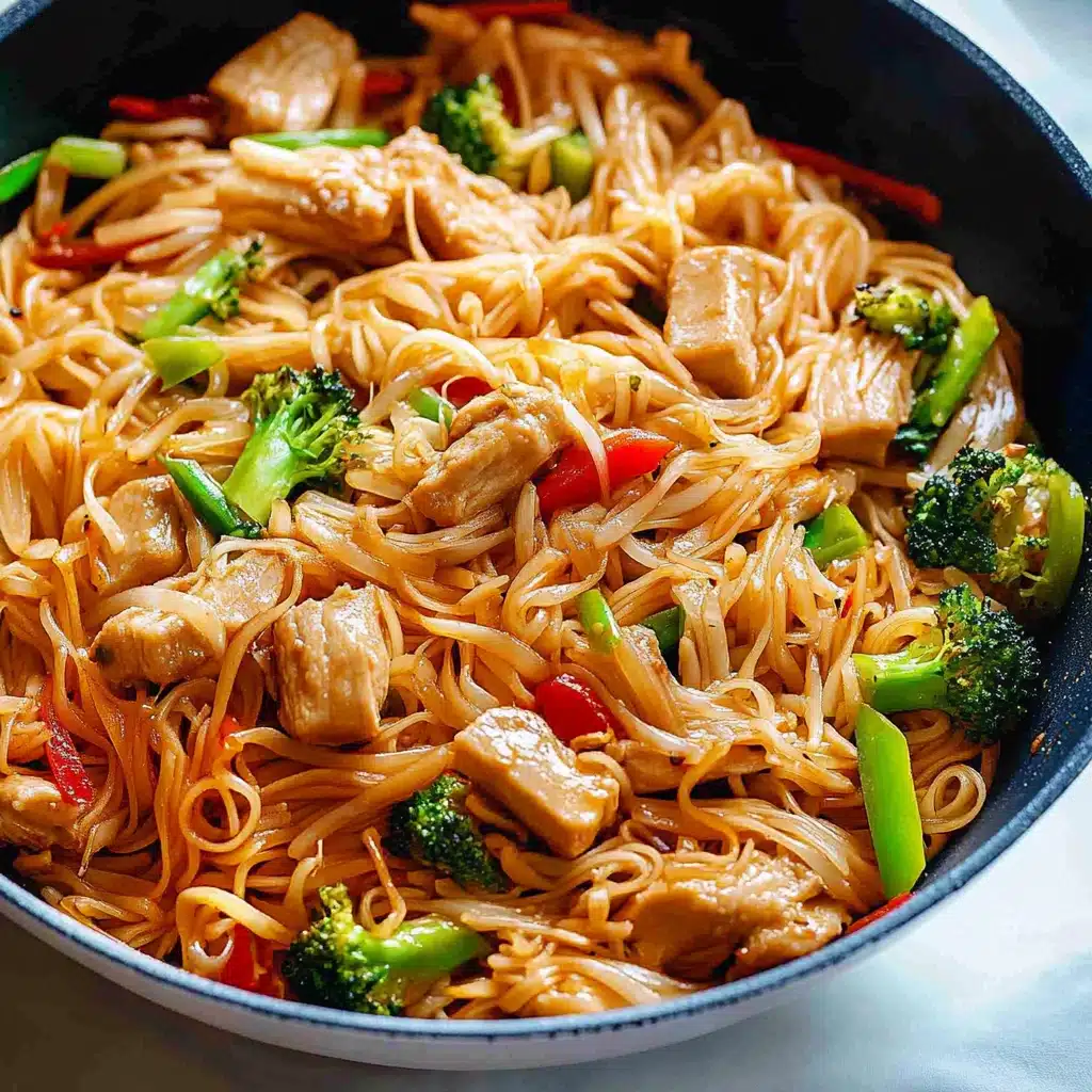 Rice Noodle Stir-Fry