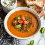 Roasted Tomato And Red Pepper Soup