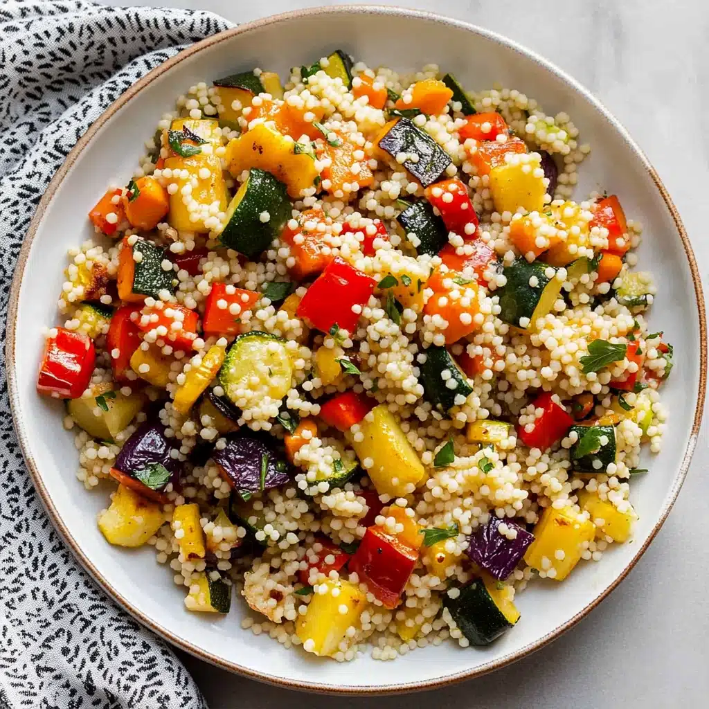Roasted Vegetable Couscous Salad