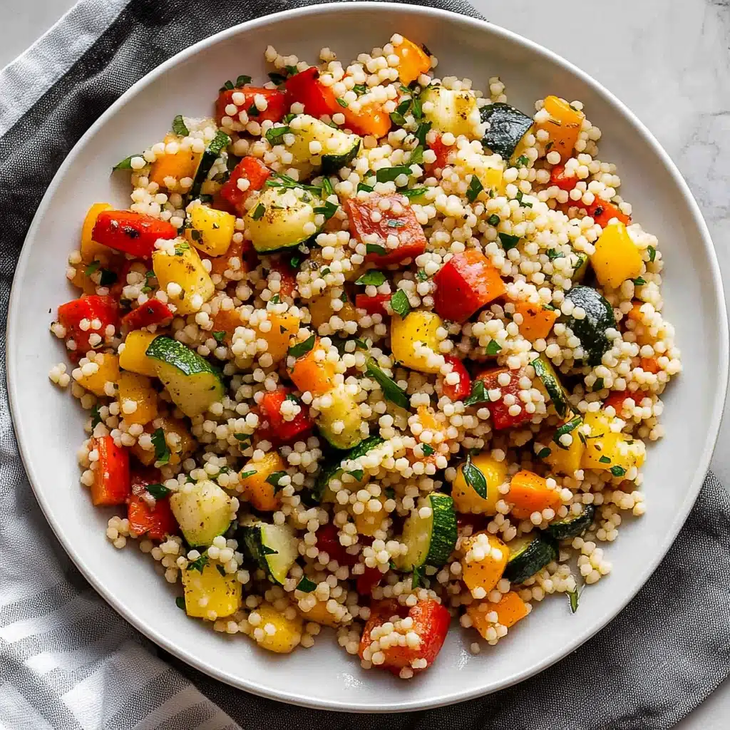 Roasted Vegetable Couscous Salad