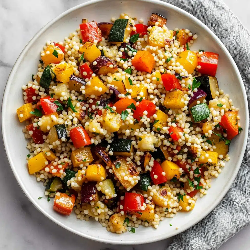 Roasted Vegetable Couscous Salad