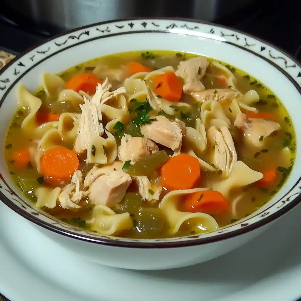 Rotisserie Chicken Noodle Soup
