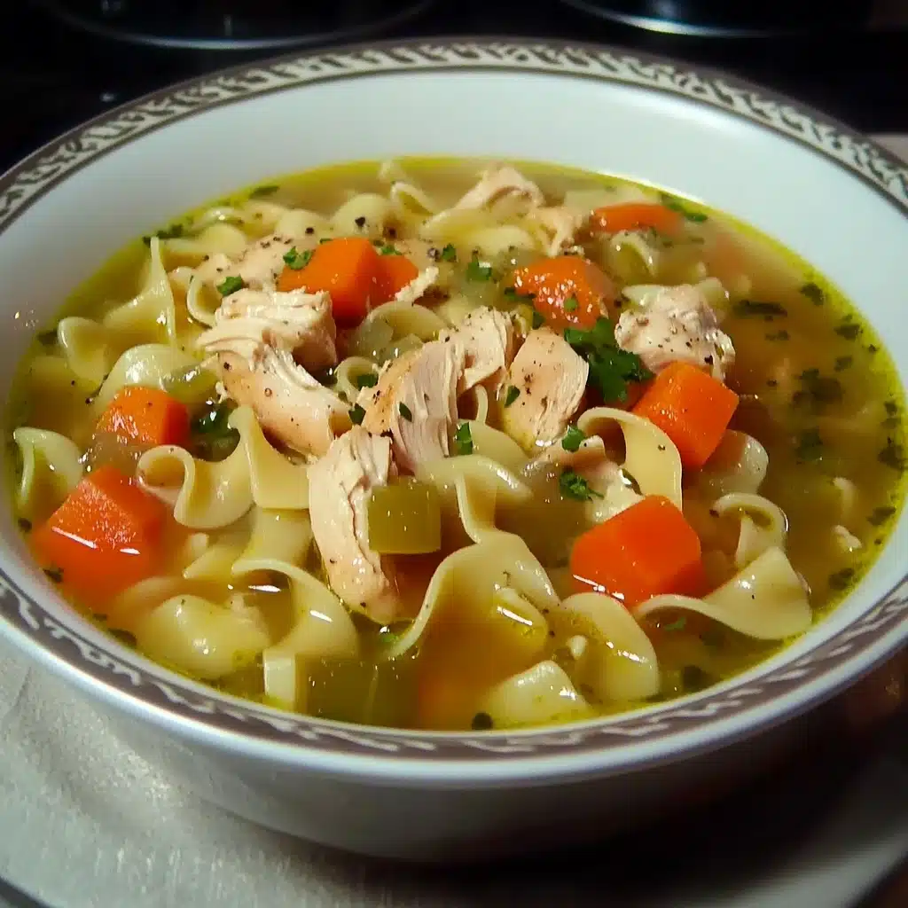 Rotisserie Chicken Noodle Soup