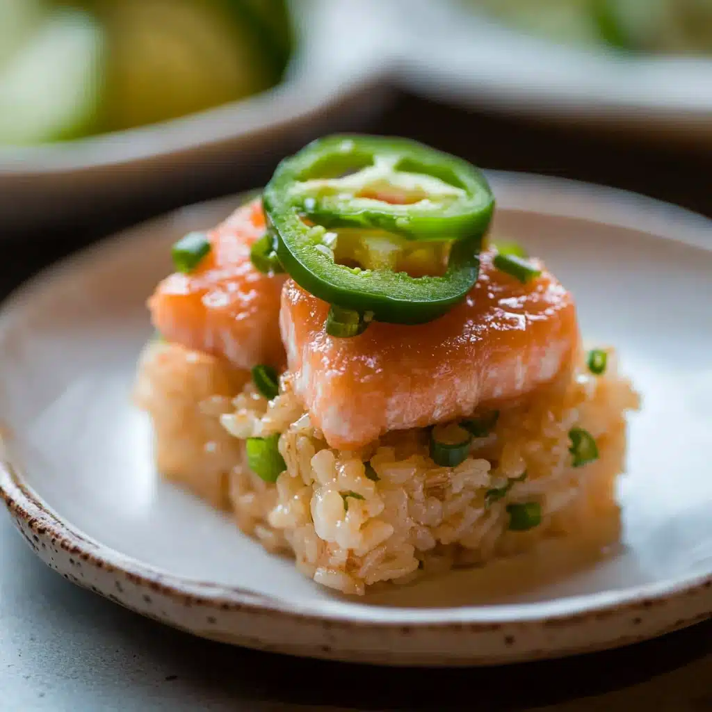 Salmon Crispy Rice