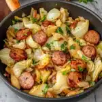 Sausage and Cabbage Stir Fry