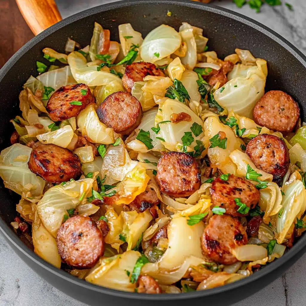 Sausage and Cabbage Stir Fry