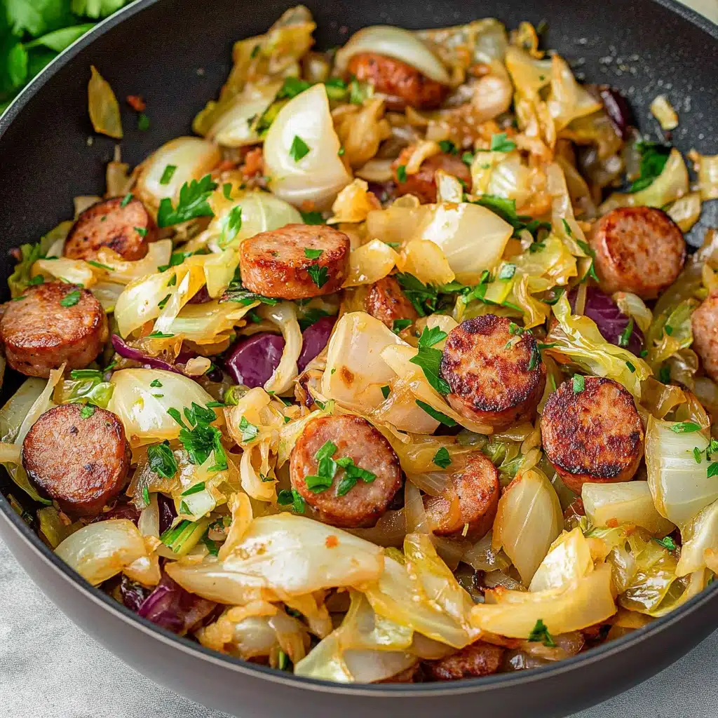 Sausage and Cabbage Stir Fry