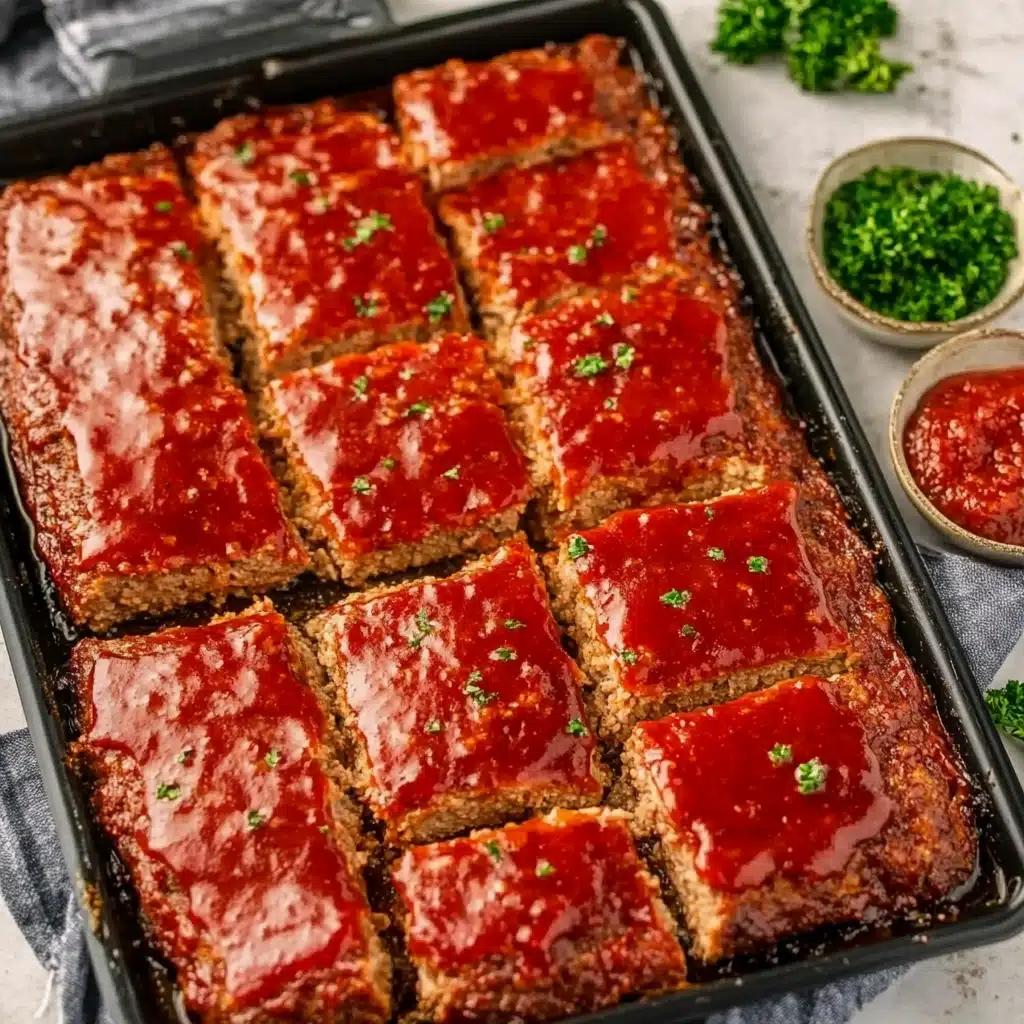 Easy Sheet Pan Meatloaf Recipe