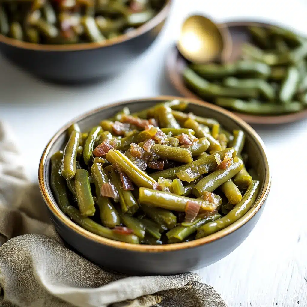 Slow Cooker Canned Green Beans