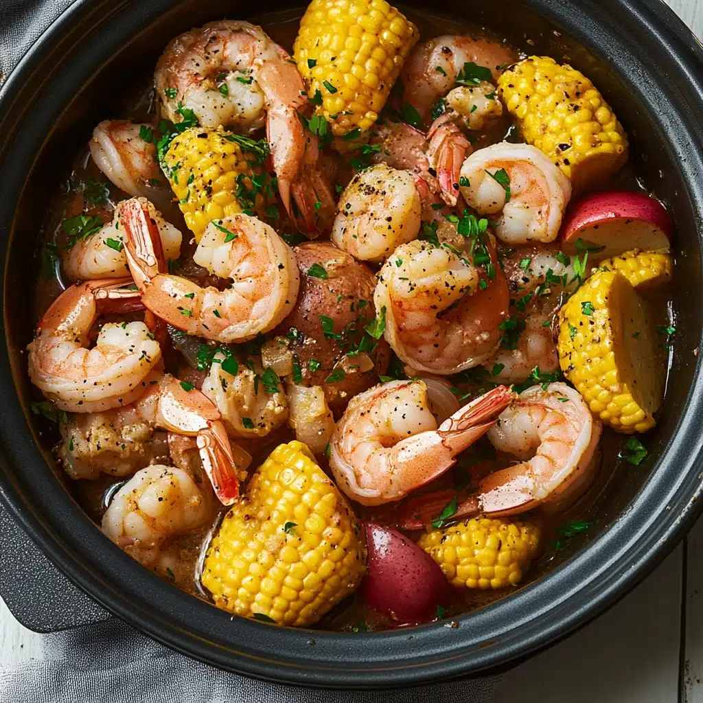 Slow Cooker Shrimp Boil