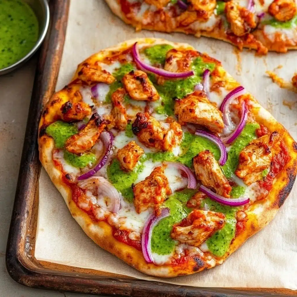 Spicy Chicken Tikka Pizza