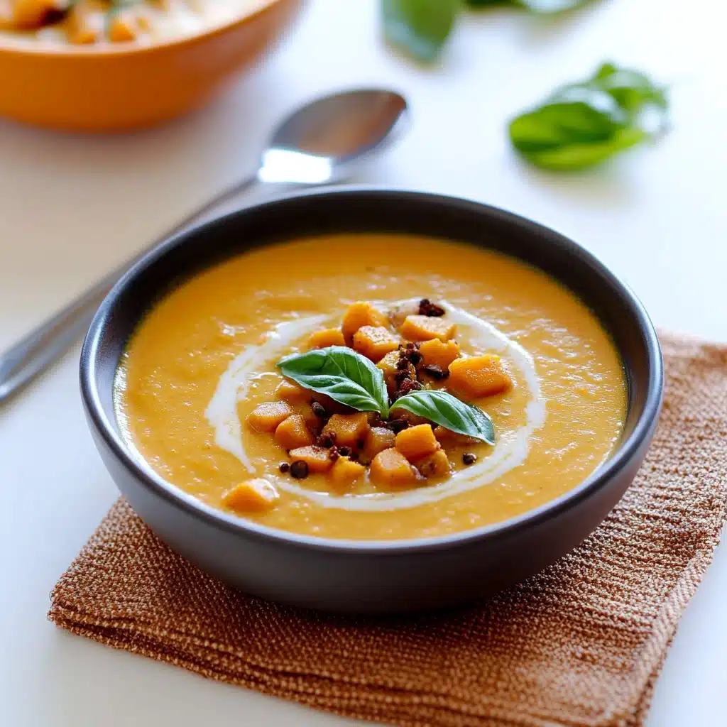 Sweet Potato Curry Soup