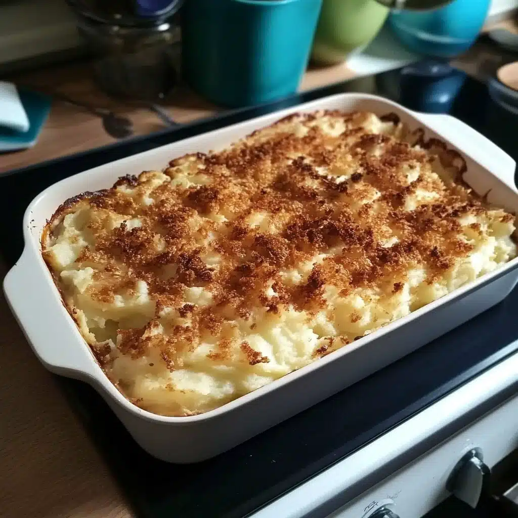 Turkey and Mashed Potatoes Casserole