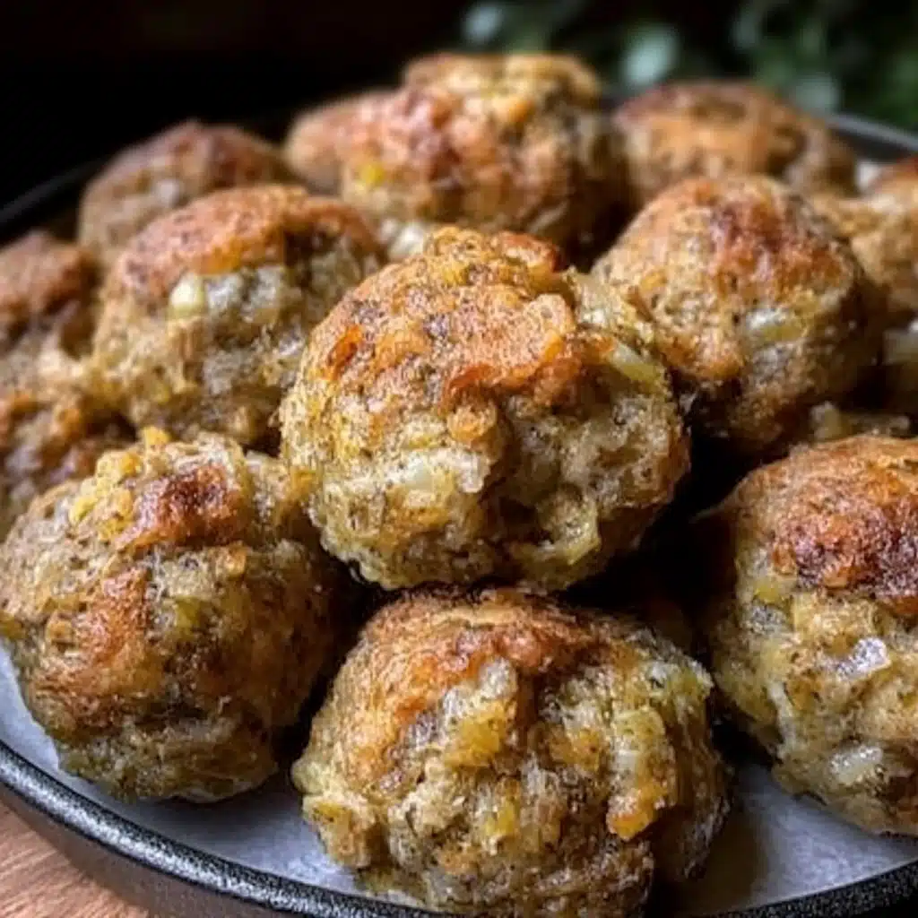 Turkey stuffing Balls