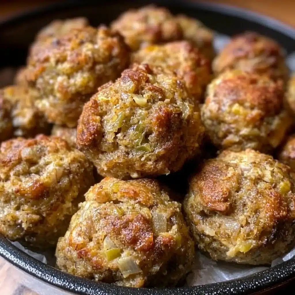 Turkey stuffing Balls