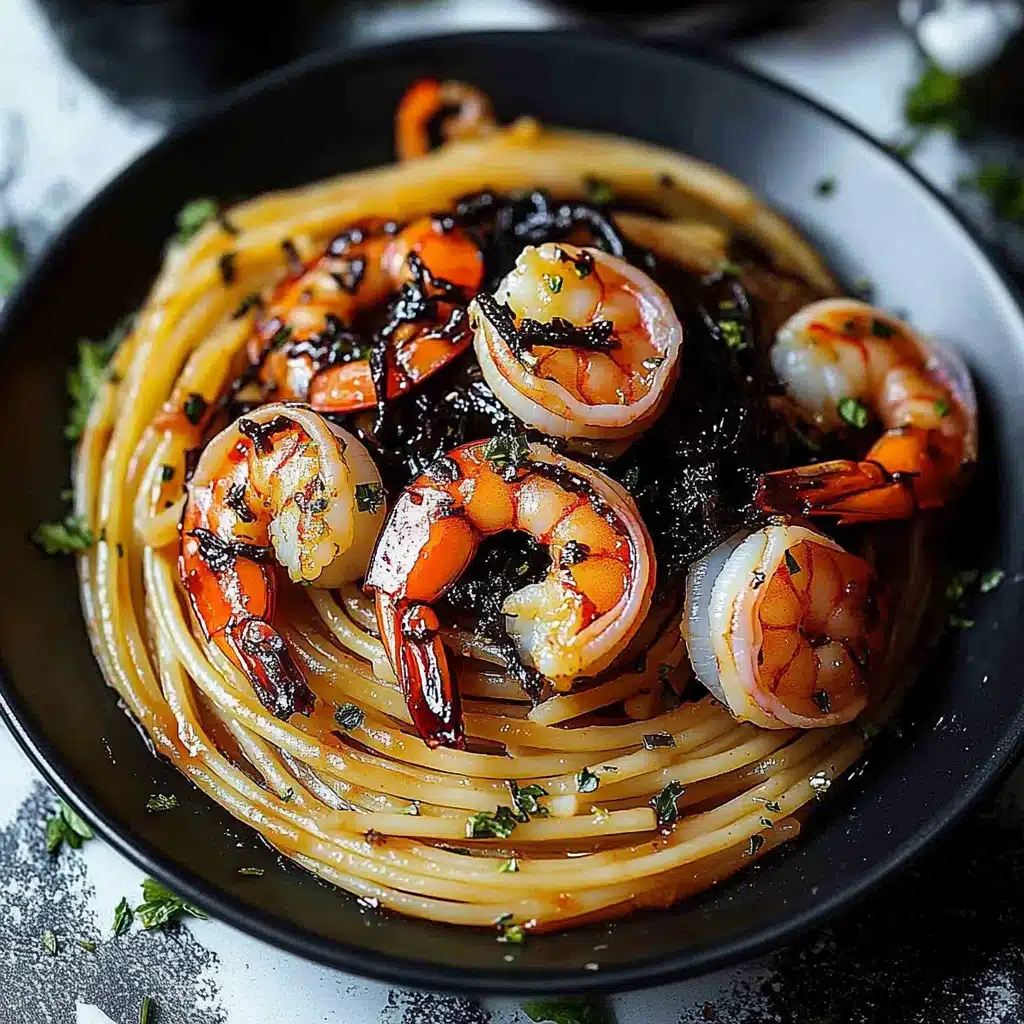 Vampire Shrimp Pasta